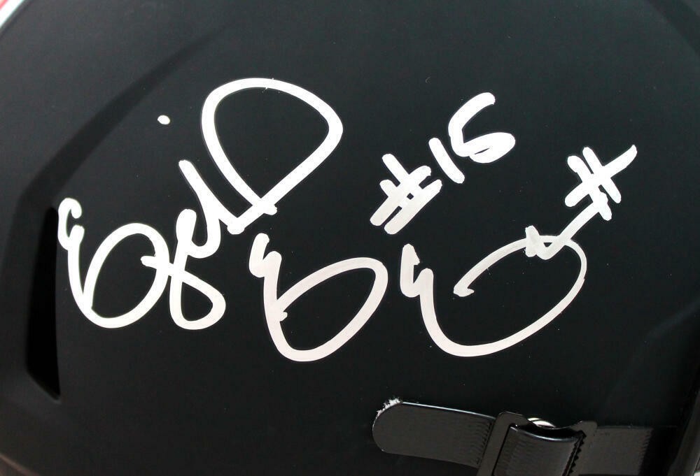 Ezekiel Elliott Signed Ohio State Buckeyes Eclipse Full Size Helmet