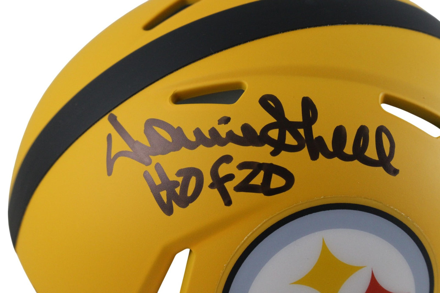 Donnie Shell Pittsburgh Steelers Autographed 2025 Alternate Mini Helmet HOF