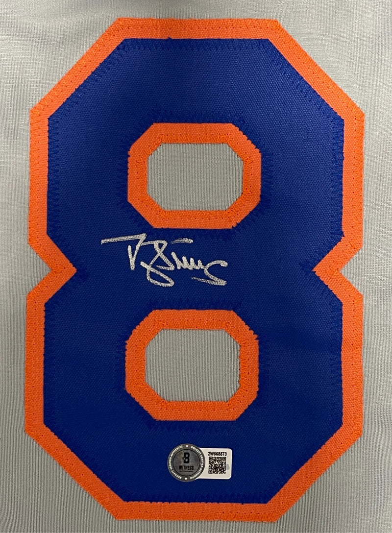 Darryl Strawberry New York Mets Signed Custom Baseball Jersey (BAS)