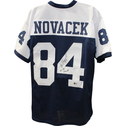 Jay Novacek Autographed Thanksgiving Style Jersey
