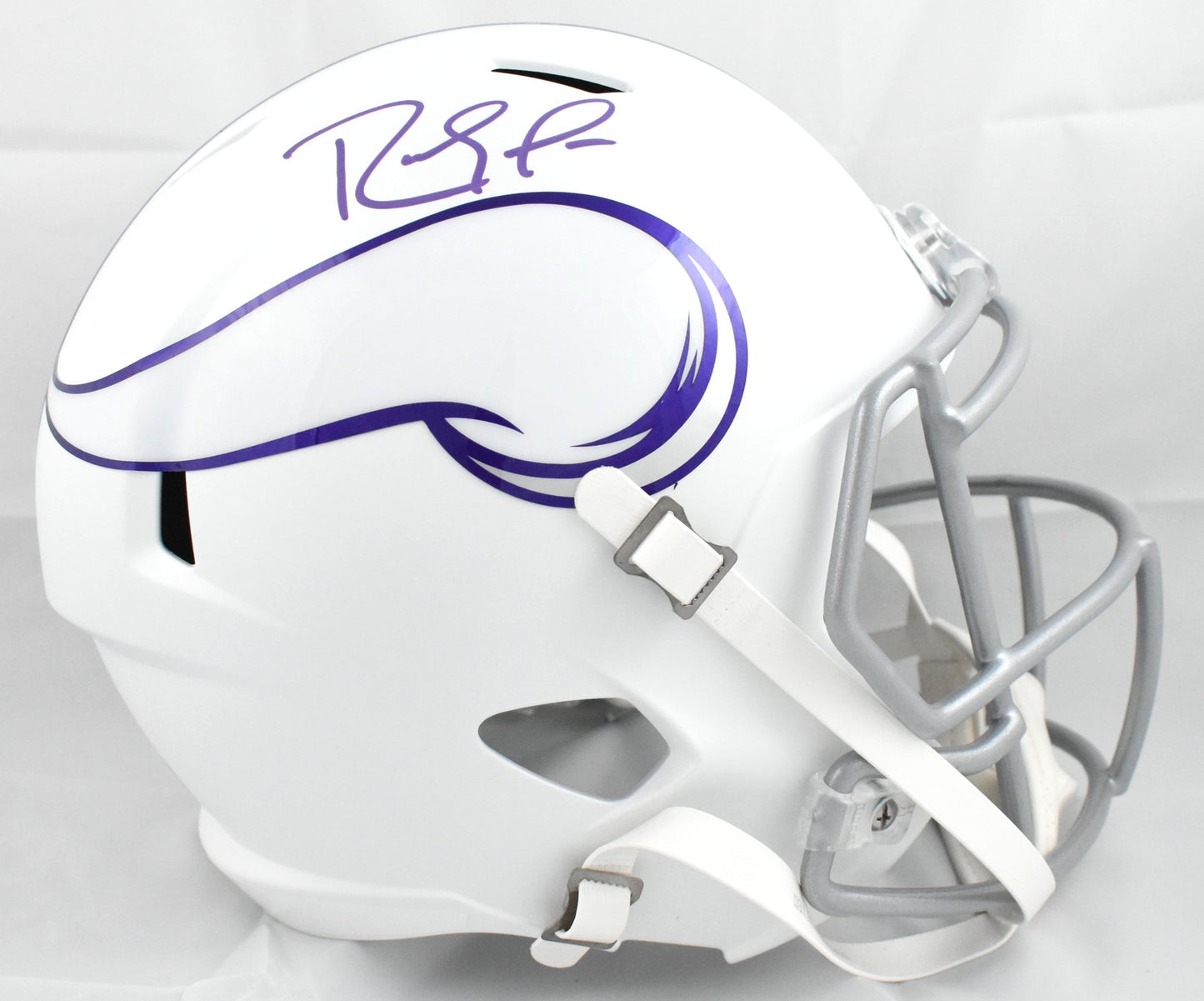 Randy Moss Signed Minnesota Vikings Full Size Speed Helmet - 2024 Alternate