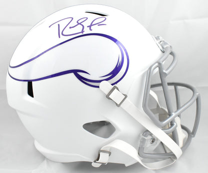 Randy Moss Signed Minnesota Vikings Full Size Speed Helmet - 2024 Alternate