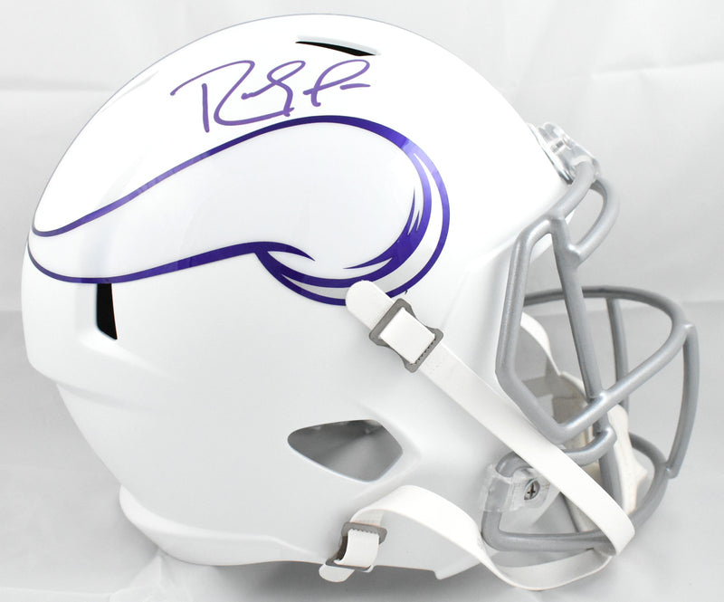 Randy Moss Signed Minnesota Vikings Full Size Speed Helmet - 2024 Alternate
