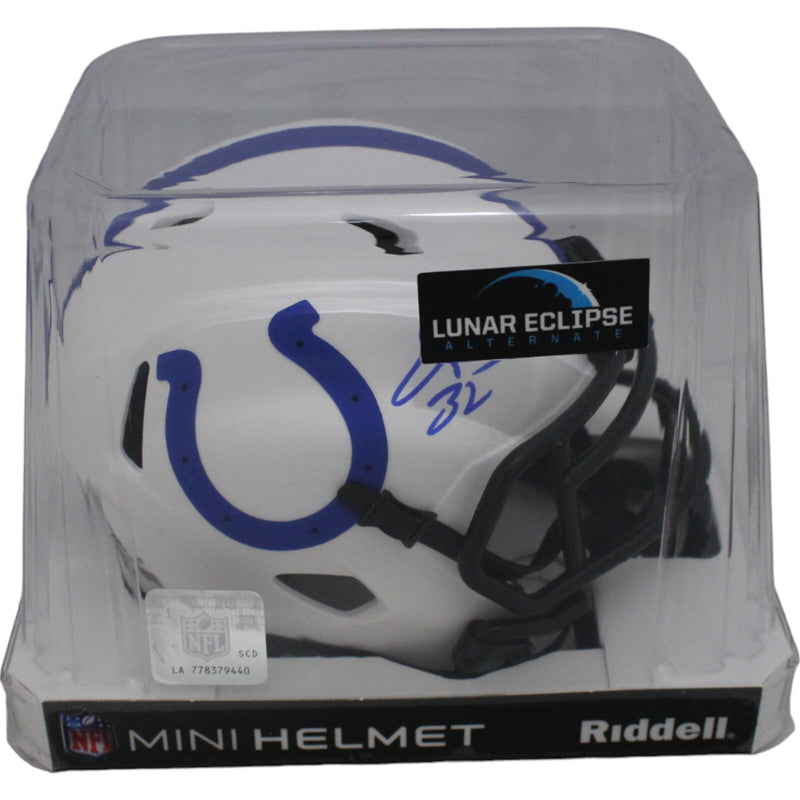 Edgerrin James Indianapolis Colts Lunar Eclipse Mini Helmet