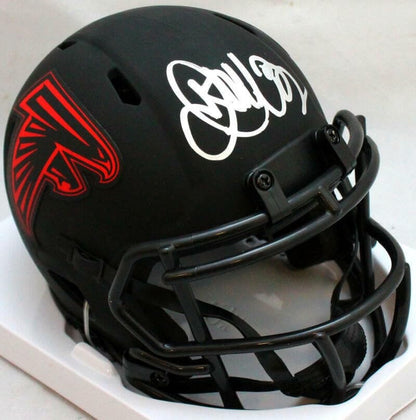 Jamal Anderson Signed Atlanta Falcons Eclipse Speed Mini Helmet