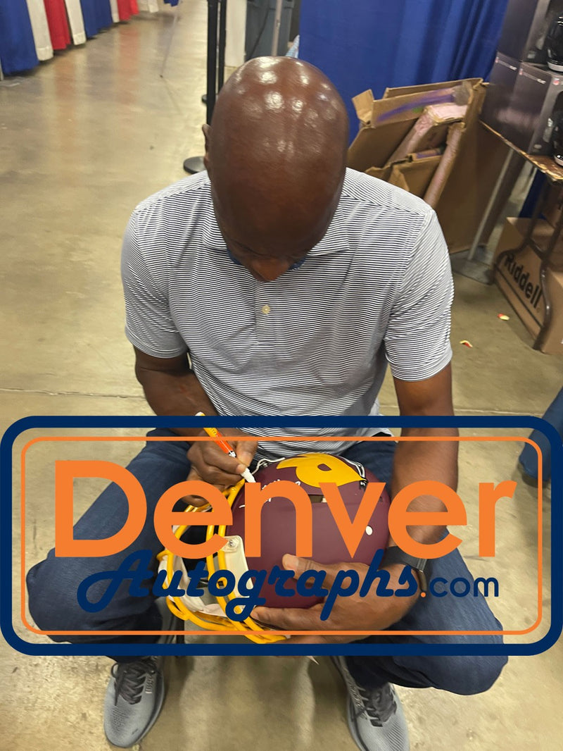 Darrell Green Autographed Washington Redskins Authentic AMP Helmet