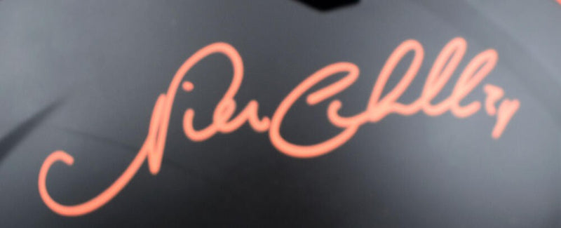 Nick Chubb Signed Cleveland Browns Eclipse Full Size Helmet