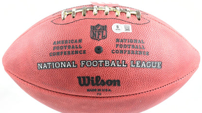 Roger Staubach Signed Dallas Cowboys Wilson Duke Football