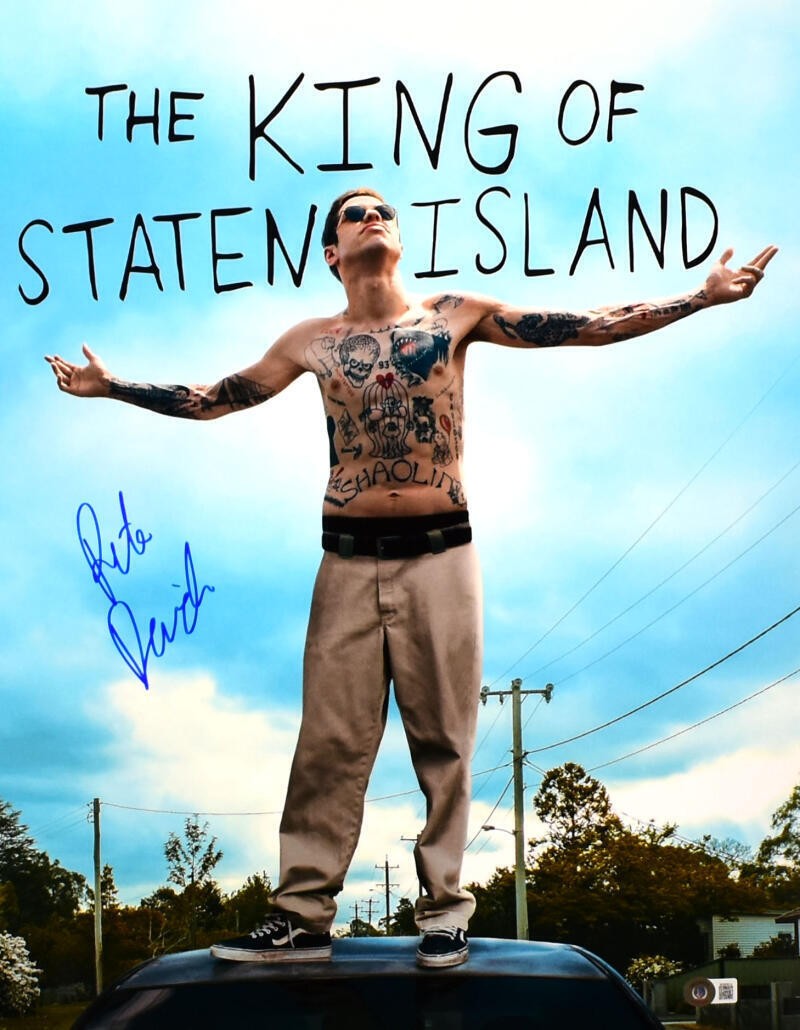 Pete Davidson Signed 16x20 King of Staten Island Photo