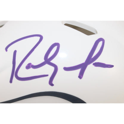 Randy Moss Signed Minnesota Vikings 2024 Salute to Service Mini Helmet