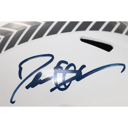 Deion Sanders Dallas Cowboys Autographed 2024 Salute to Service FS Helmet