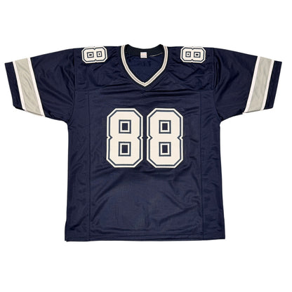 Drew Pearson Signed Dallas Cowboys Custom Jersey HOF 21 JSA Witness