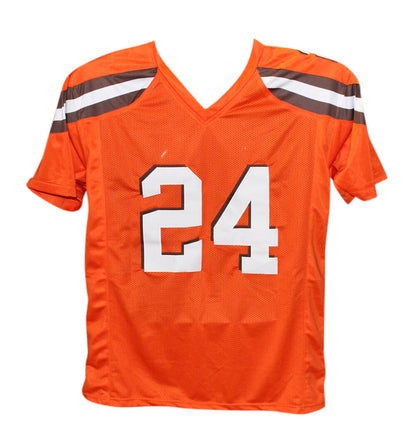 Nick Chubb Autographed Pro Style Custom Football Jersey