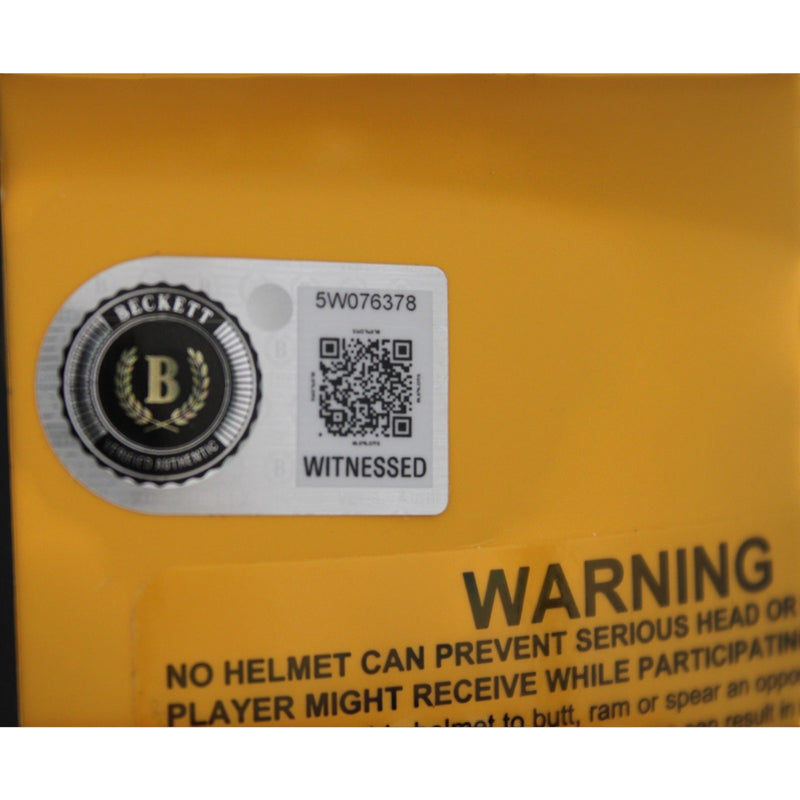 Hines Ward Autographed Pittsburgh Steelers 2025 Alternate Proline Helmet
