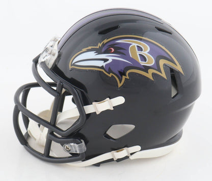 Jamal Lewis Baltimore Ravens Autographed Speed Mini Helmet