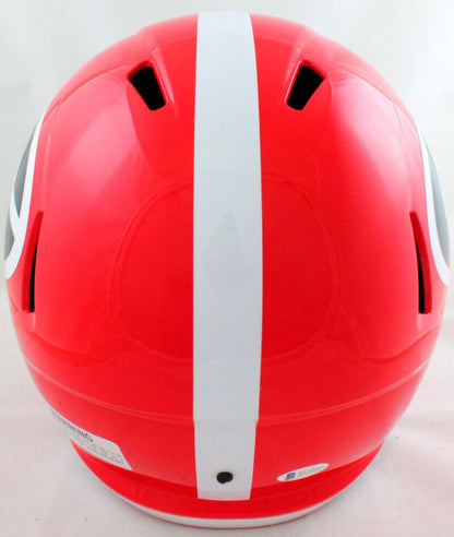 Roquan Smith Signed Georgia Bulldogs Full Size Speed Helmet - 3 Insc