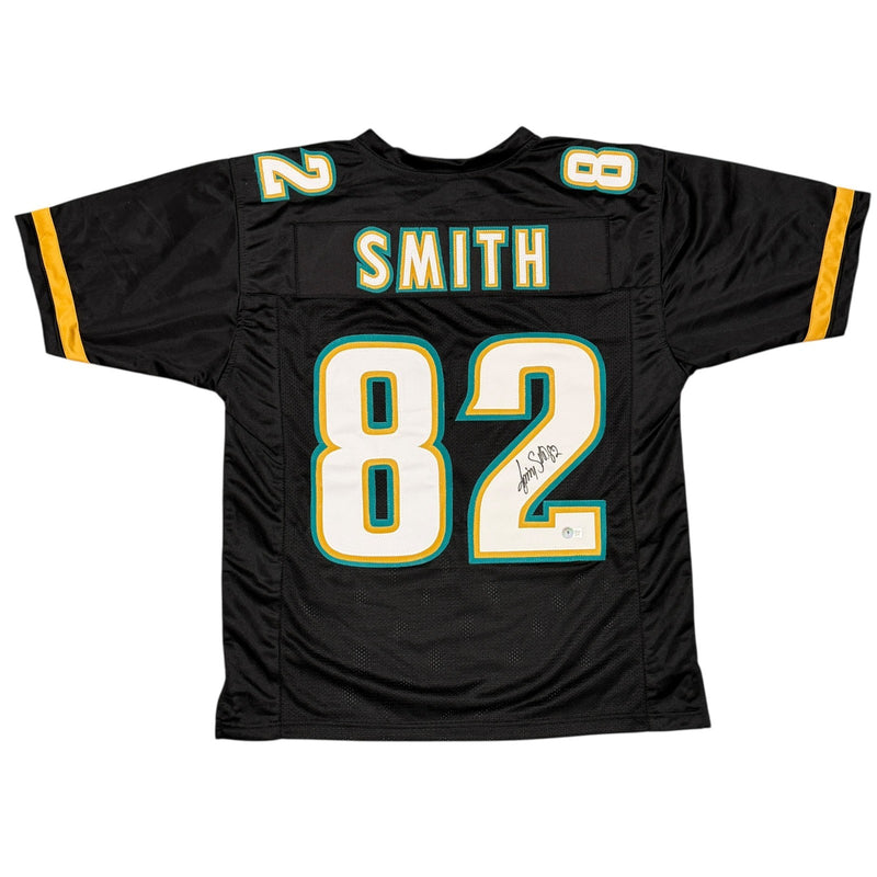 Jimmy Smith Signed Jacksonville Jaguars Custom Jersey (Beckett Witness)