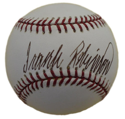 Frank Robinson Autographed Baltimore Orioles Official Major League Baseball BAS