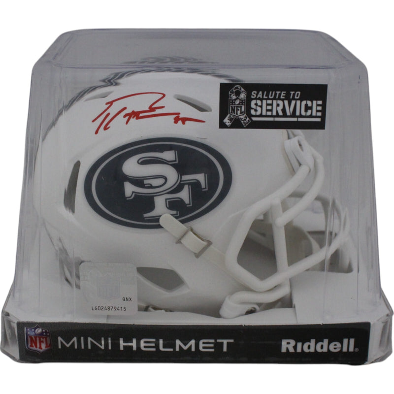 George Kittle Signed San Francisco 49ers 2024 STS Mini Helmet