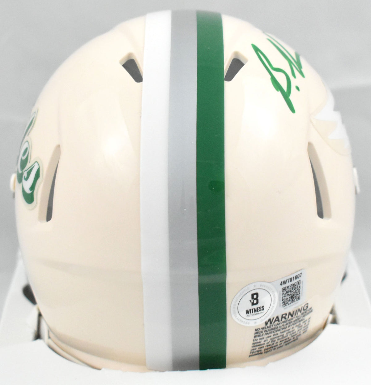Brandon Graham Signed Philadelphia Eagles Retro Speed Mini Helmet