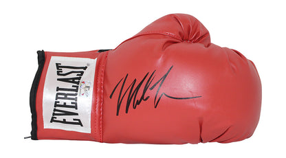 Mike Tyson Signed Everlast Red Right-Handed Boxing Glove