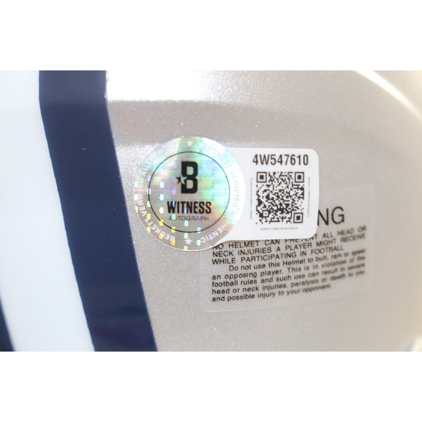 Dak Prescott Signed Dallas Cowboys Mini Helmet