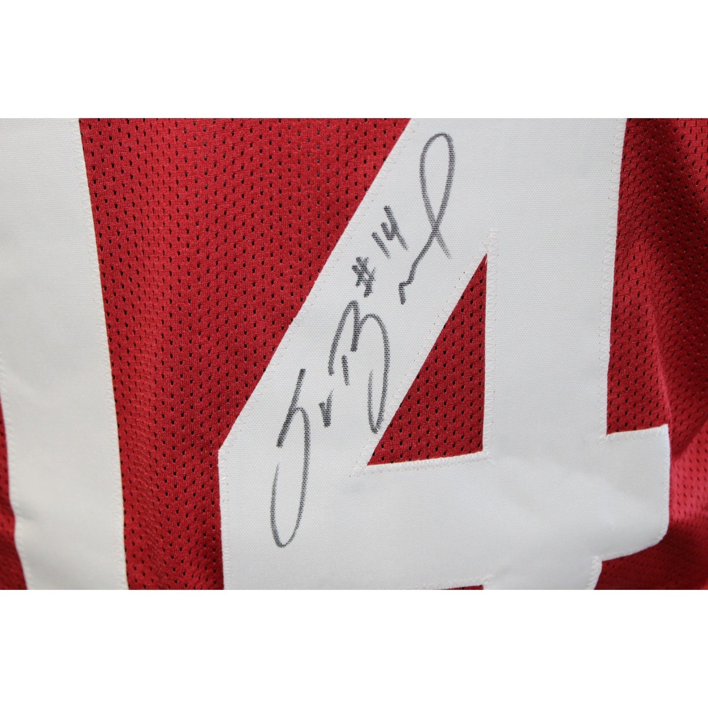 Sam Bradford Autographed College Style Football Jersey (Beckett Witness)