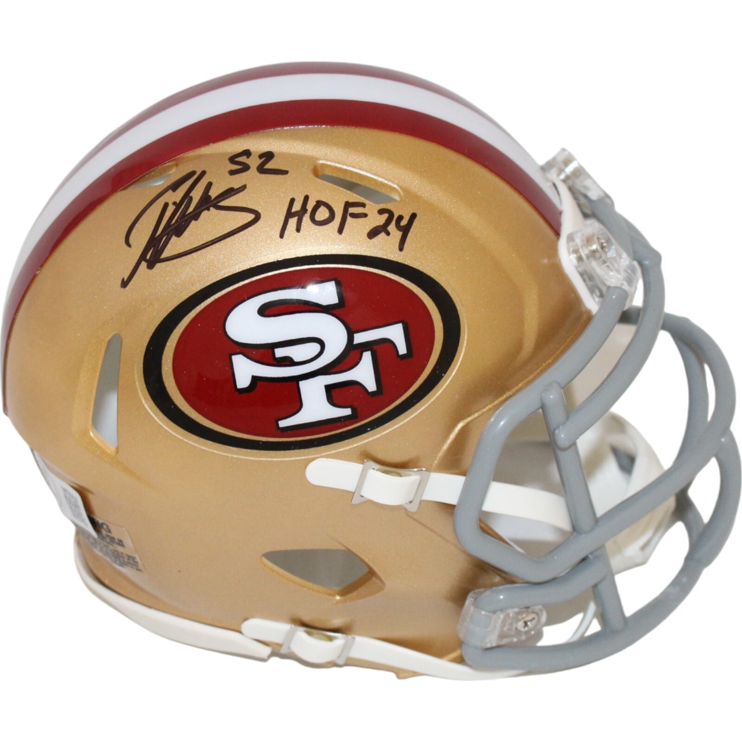 Patrick Willis San Francisco 49ers Signed Mini Helmet (HOF Inscription)