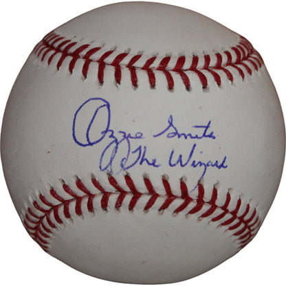 Ozzie Smith Autographed St. Louis Cardinals Official Major League Baseball