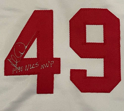 Rob Dibble, Randy Myers & Norm Charlton Signed Nasty Boys Custom Jersey JSA