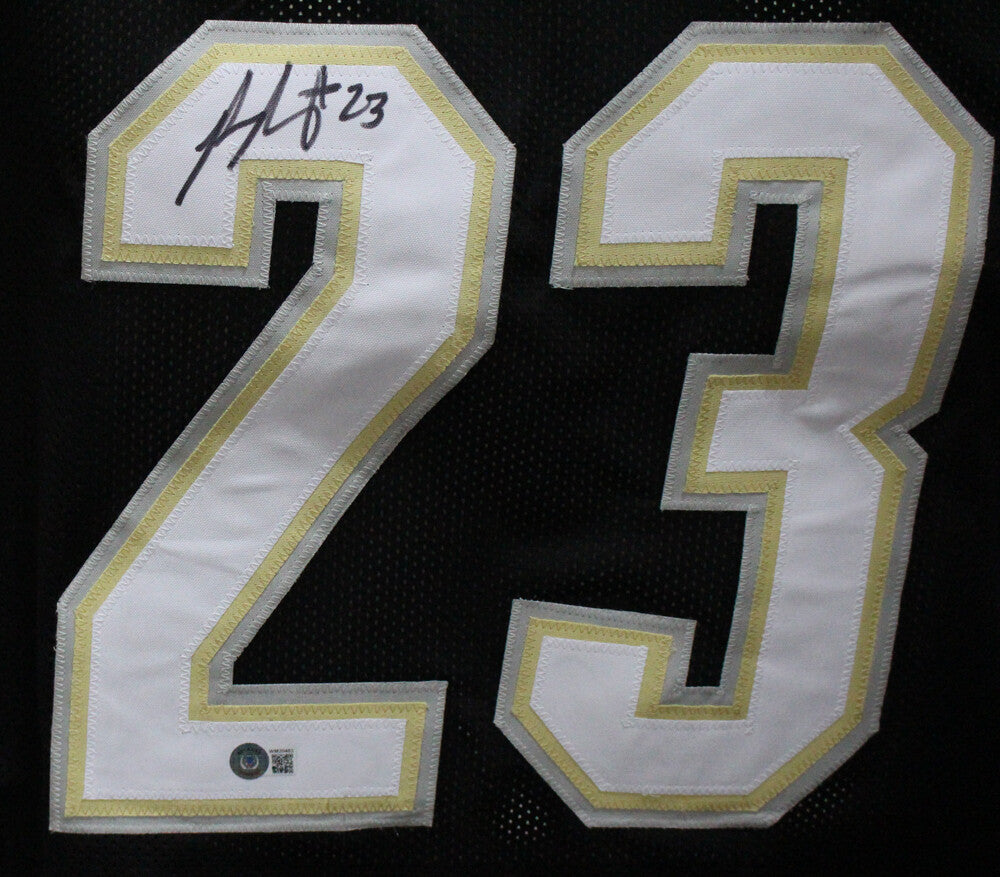 Phillip Lindsay Signed Colorado Buffaloes Custom College Jersey Beckett BAS