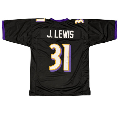 Jamal Lewis Signed Baltimore Ravens Custom Jersey