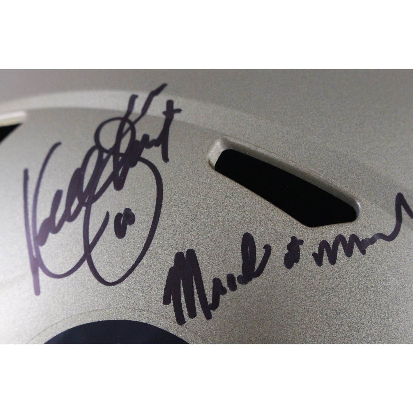 Kordell Stewart & Michael Westbrook Signed Colorado Buffaloes Full Size Helmet