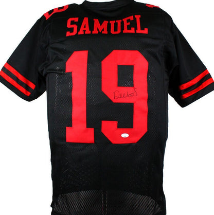 Deebo Samuel Signed San Francisco 49ers Black Custom Jersey