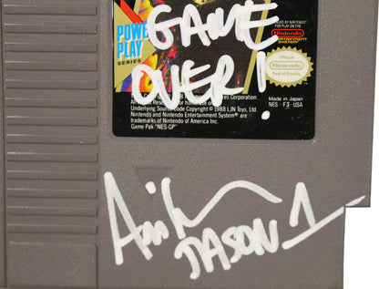 Ari Lehman Signed Friday the 13th NES Game Cartridge (BAS COA)