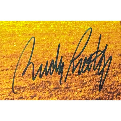 Sean Astin and Rudy Ruettiger Signed Notre Dame Rudy 11x17 Photo