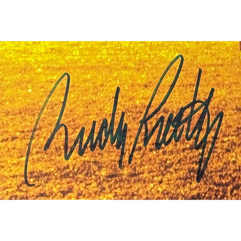 Sean Astin and Rudy Ruettiger Signed Notre Dame Rudy 11x17 Photo