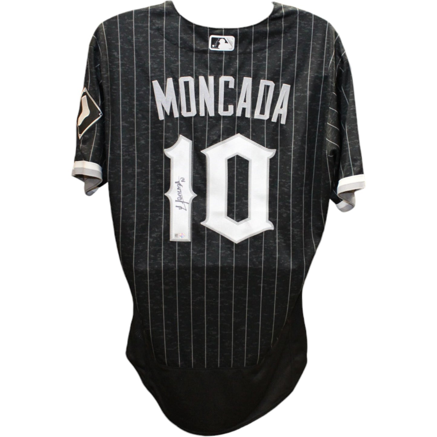 Yoan Moncada Signed Chicago White Sox City Connect Replica Jersey Size 48