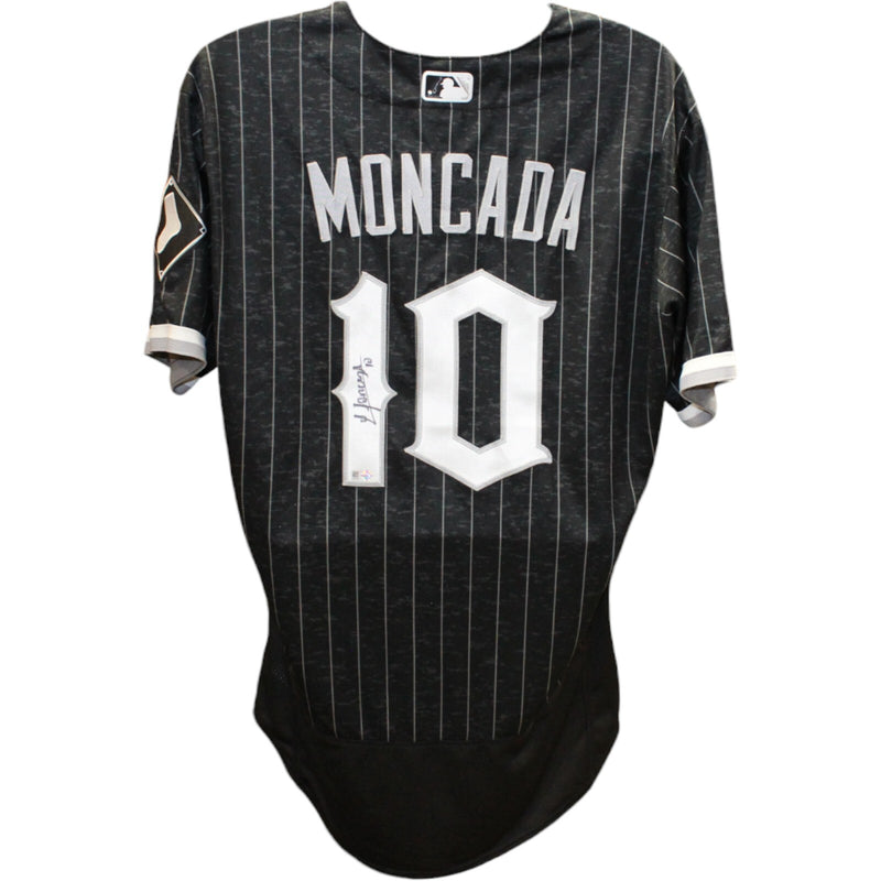Yoan Moncada Signed Chicago White Sox City Connect Replica Jersey Size 48