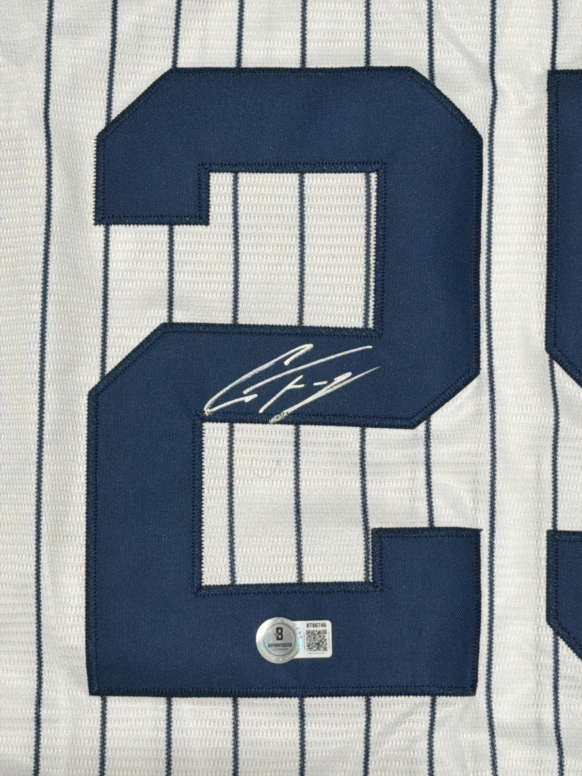 Gleyber Torres Autographed New York Yankees Custom Jersey