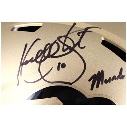 Kordell Stewart Signed Colorado Buffaloes Full Size Helmet "Miracle at Michigan"