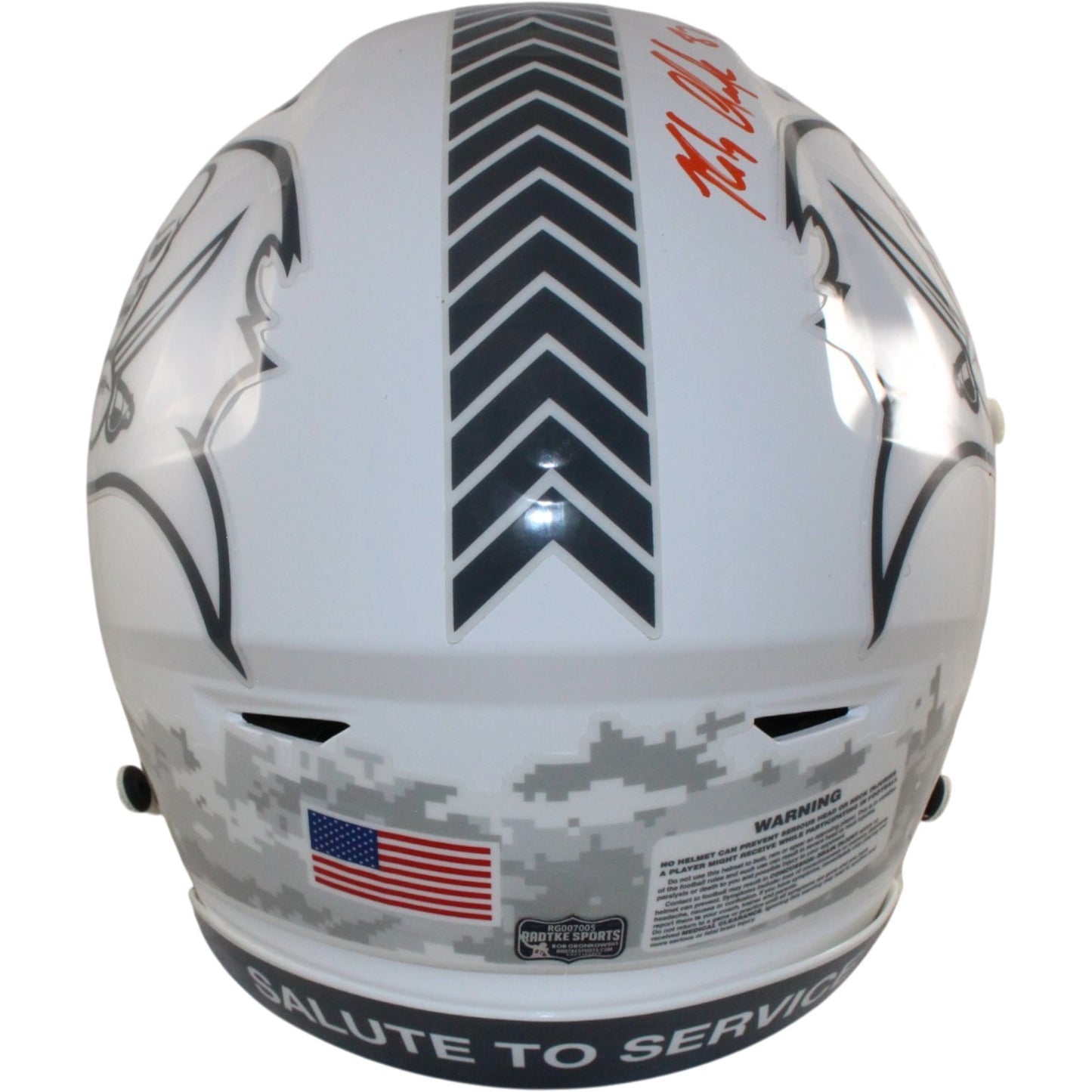 Rob Gronkowski Signed Tampa Bay Buccaneers 2024 STS SpeedFlex Helmet