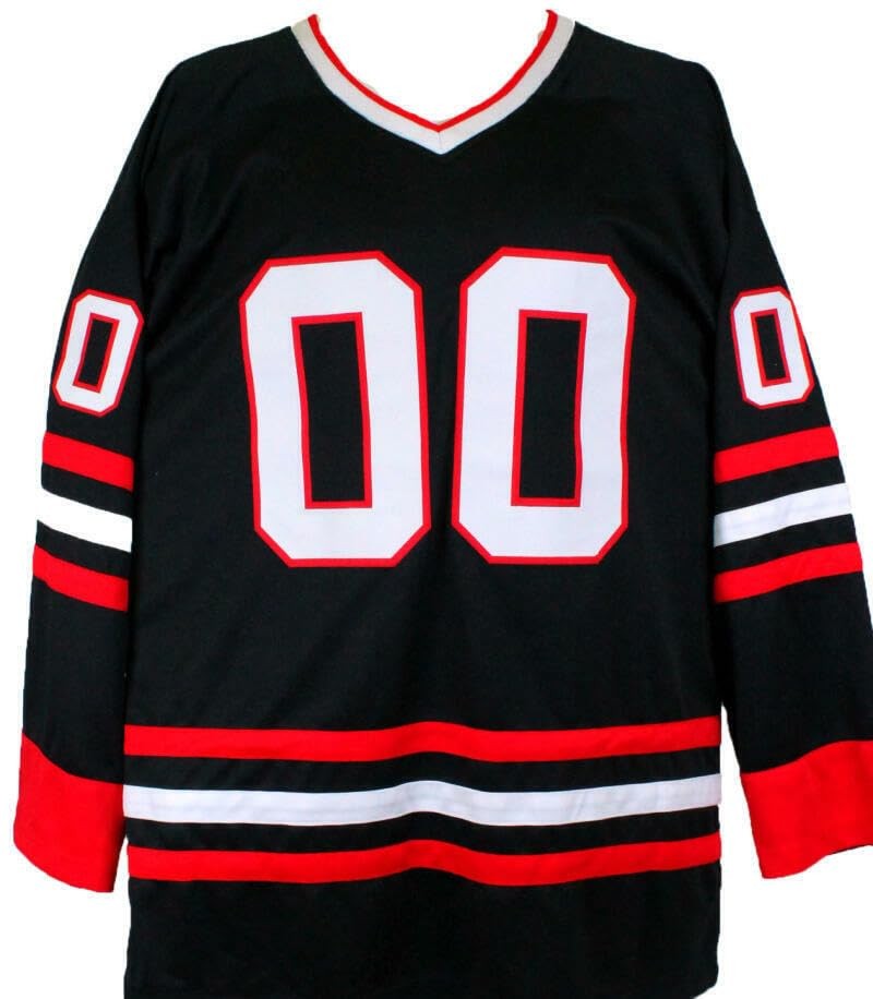 Chevy Chase Signed Clark Griswold Black Hockey Style Jersey