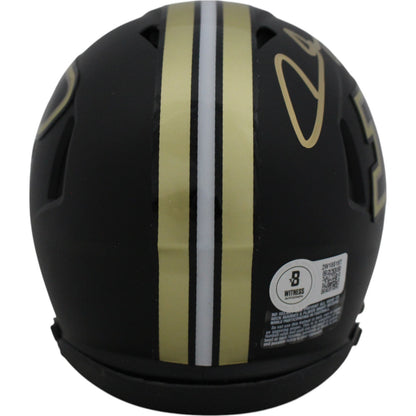 Aidan O'Connell Purdue Boilermakers Autographed Black Mini Helmet