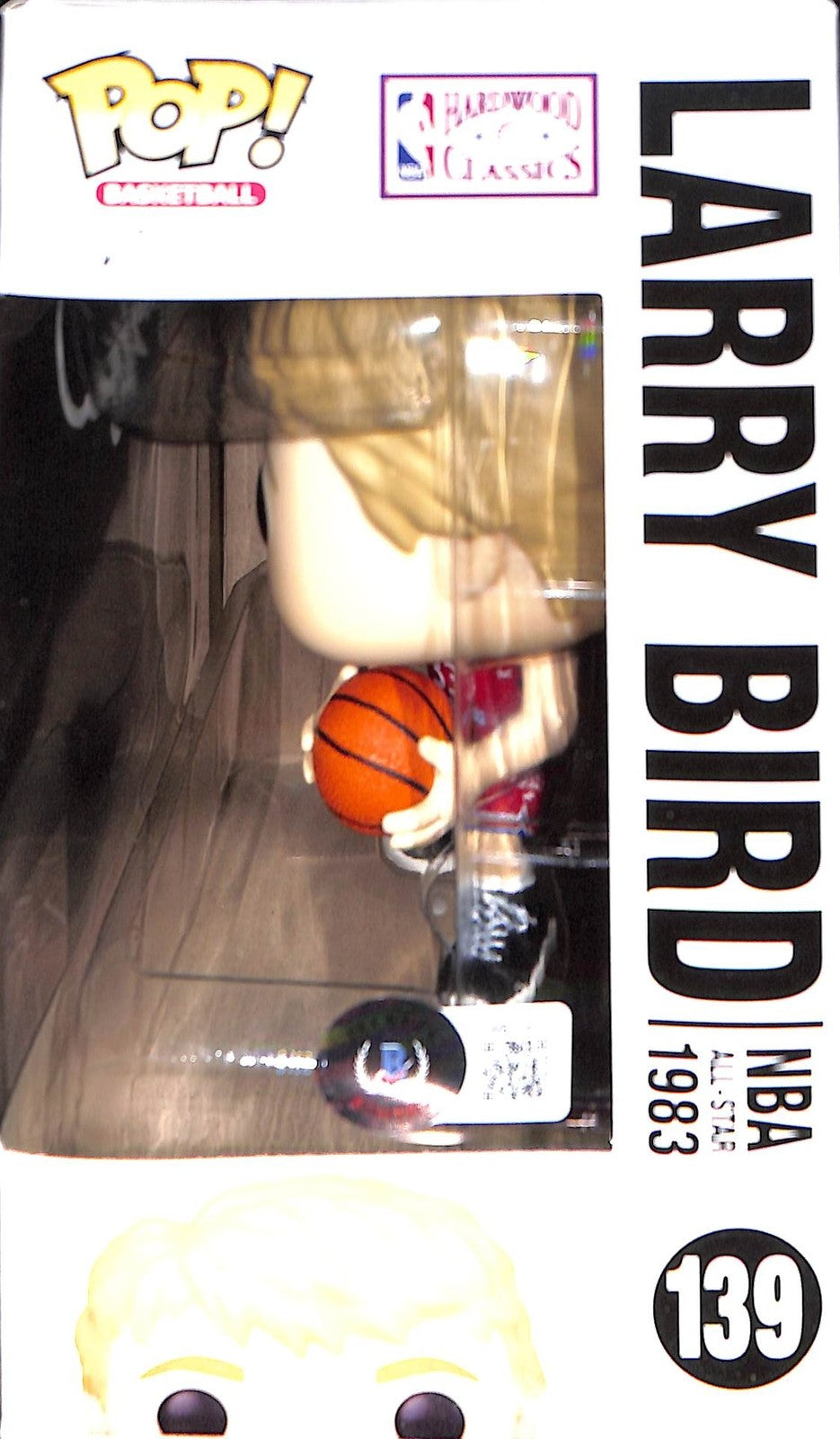 Larry Bird Autographed NBA All Star Funko Pop! #139 (Beckett COA)