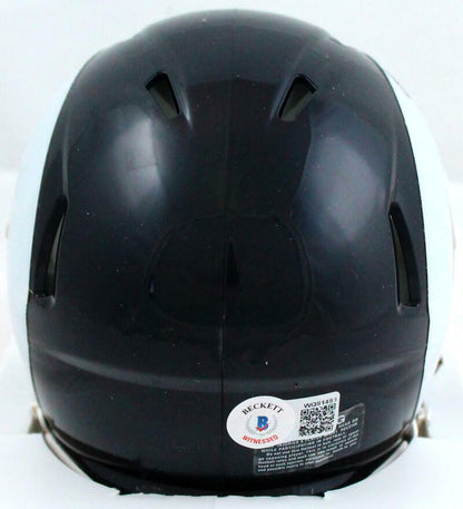 Cam Akers Autographed Los Angeles Rams Black Speed Mini Helmet