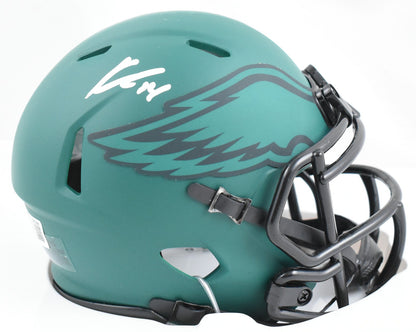 Kenneth Gainwell Signed Philadelphia Eagles Rave Speed Mini Helmet
