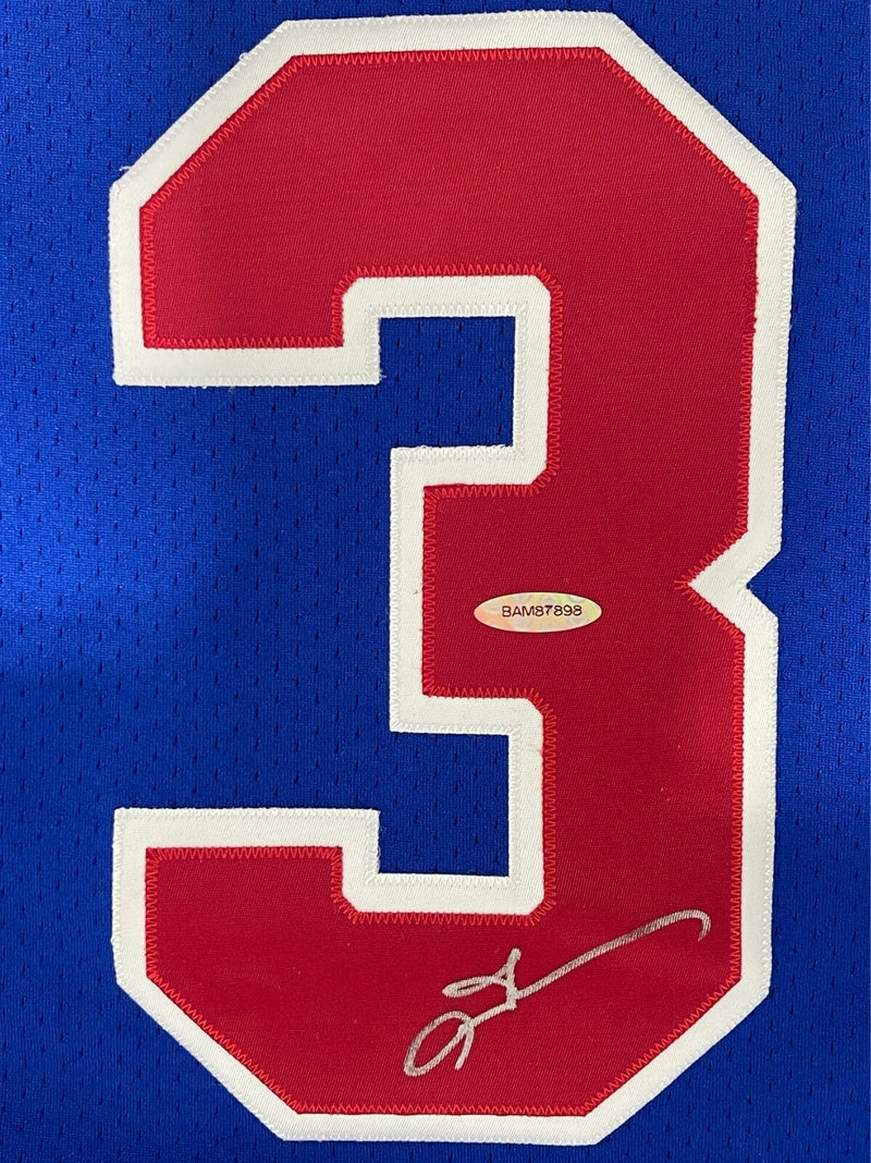Allen Iverson Signed Philadelphia 76ers 1996-97 Mitchell & Ness Jersey