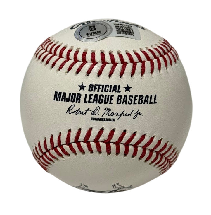 JJ Wetherholt St. Louis Cardinals Signed City Connect Logo Baseball BAS