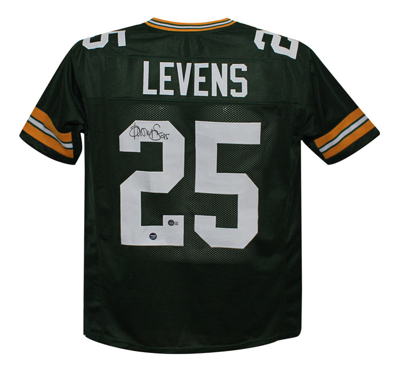 Dorsey Levens Autographed Green Bay Packers Custom Jersey
